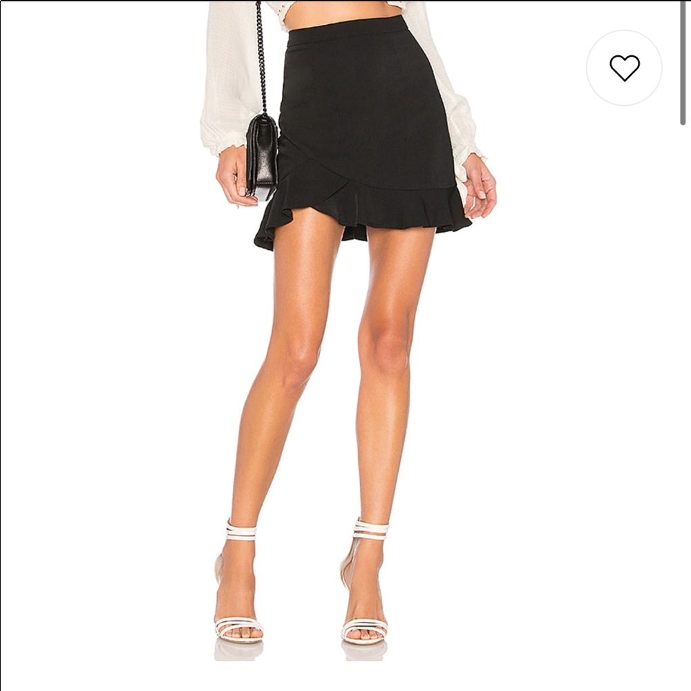 Ruffle Mini Skirt